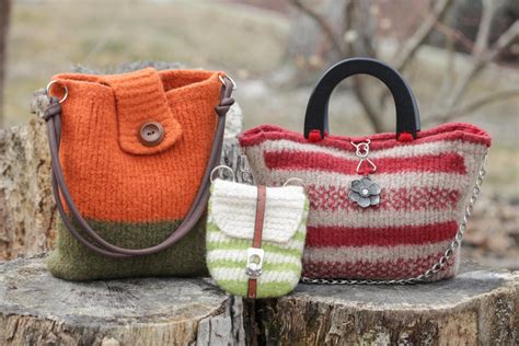 loom knitting patterns for bags